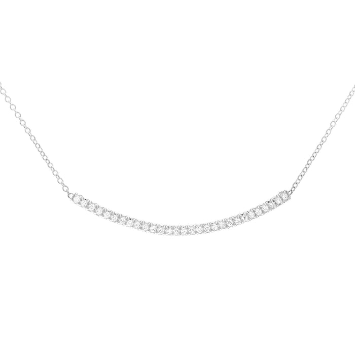 Collier rangé de diamant