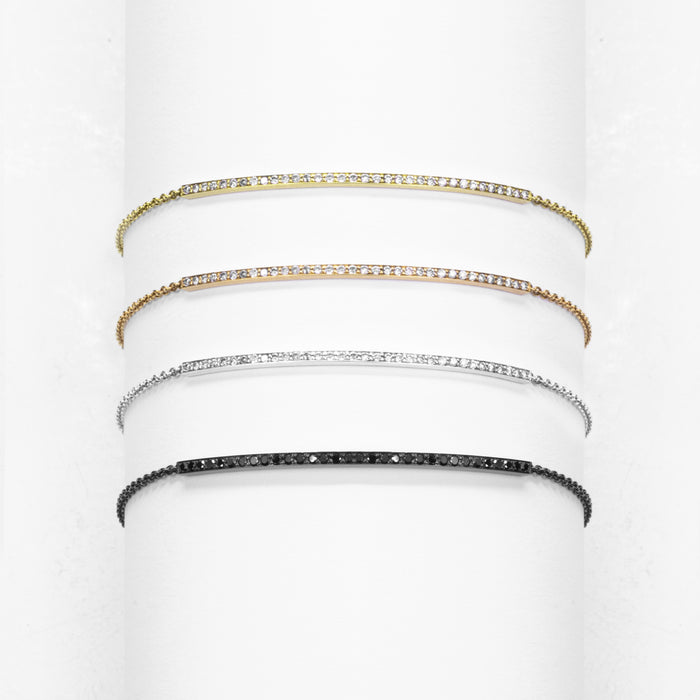 Bracelet "Ligne de Diamants"