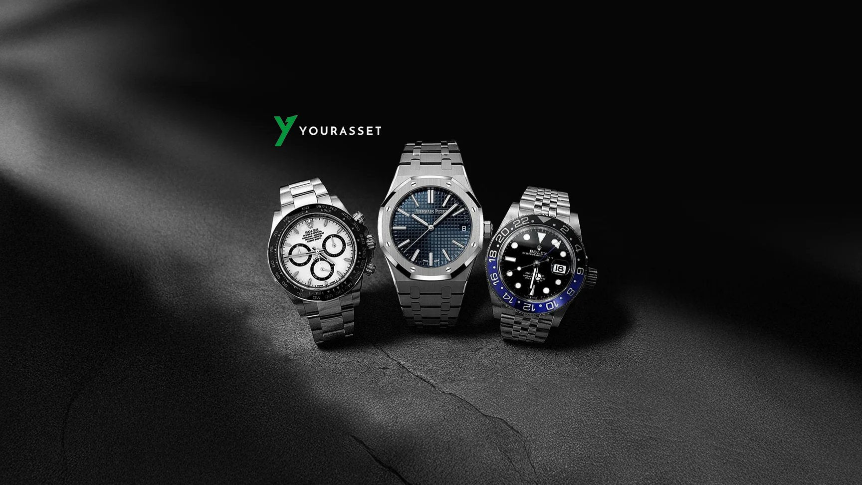 Montres neuves et d'occasion de marques comme Rolex, Patek Philippe et Audemars Piguet, authentifiées et inspectées.