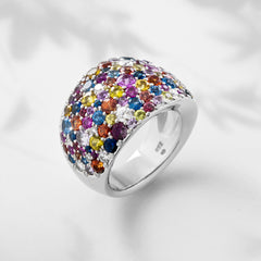 Bague Tutti Frutti "Fascia "