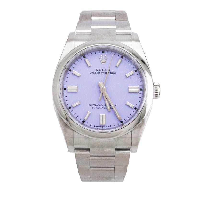 Rolex Oyster Perpetual 36 Lavande Neuve 2025 - Daniel de Guy