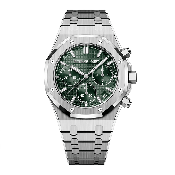 Audemars Piguet Royal Oak Chronographe Verte neuve 2024 - Daniel de Guy