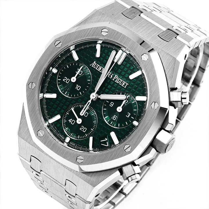 Audemars Piguet Royal Oak Chronographe Verte neuve 2024 - Daniel de Guy