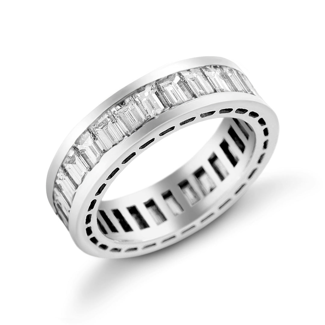 Alliances Baguettes de Diamants MM - Daniel de Guy