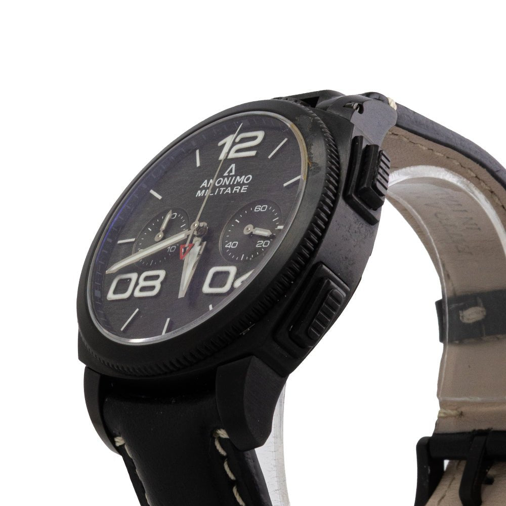 Anonimo Militare Chronographe Pvd Noir Occasion - Daniel de Guy