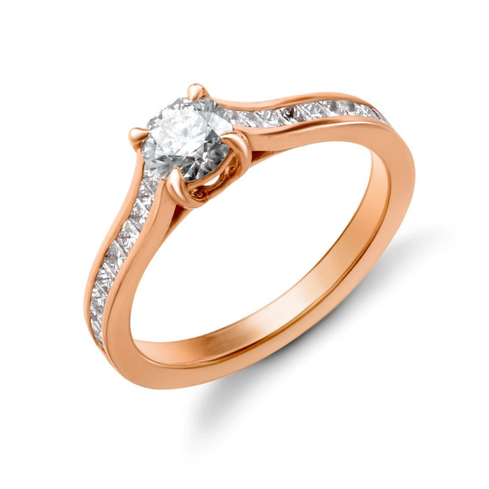 Solitaire 'Love' diamants
