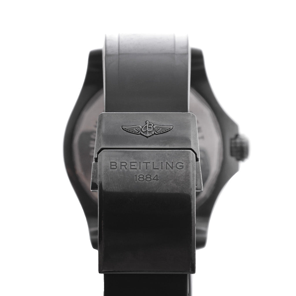 Breitling Avenger Sea wolf Blacksteel - Daniel de Guy