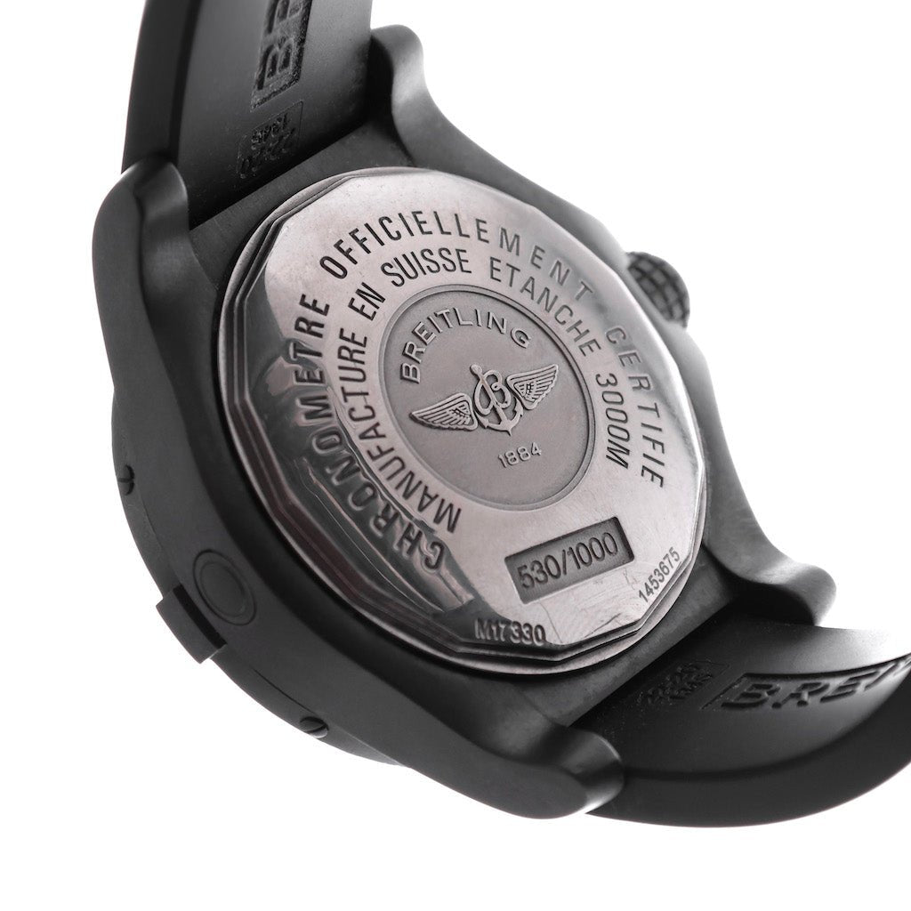 Breitling Avenger Sea wolf Blacksteel - Daniel de Guy