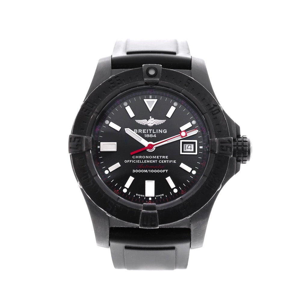 Breitling Avenger Sea wolf Blacksteel - Daniel de Guy