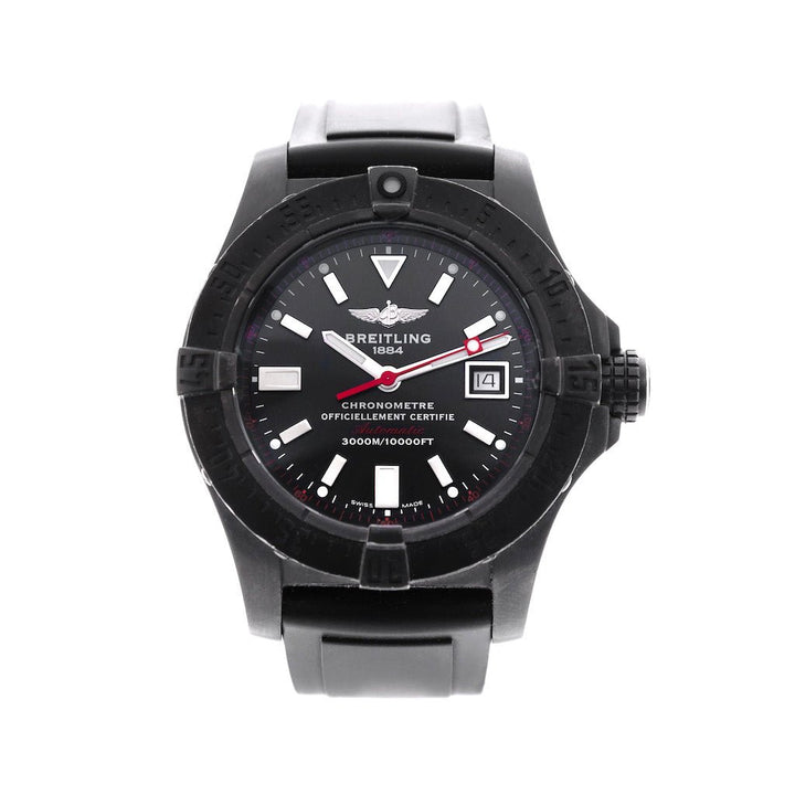 Breitling Avenger Sea wolf Blacksteel - Daniel de Guy