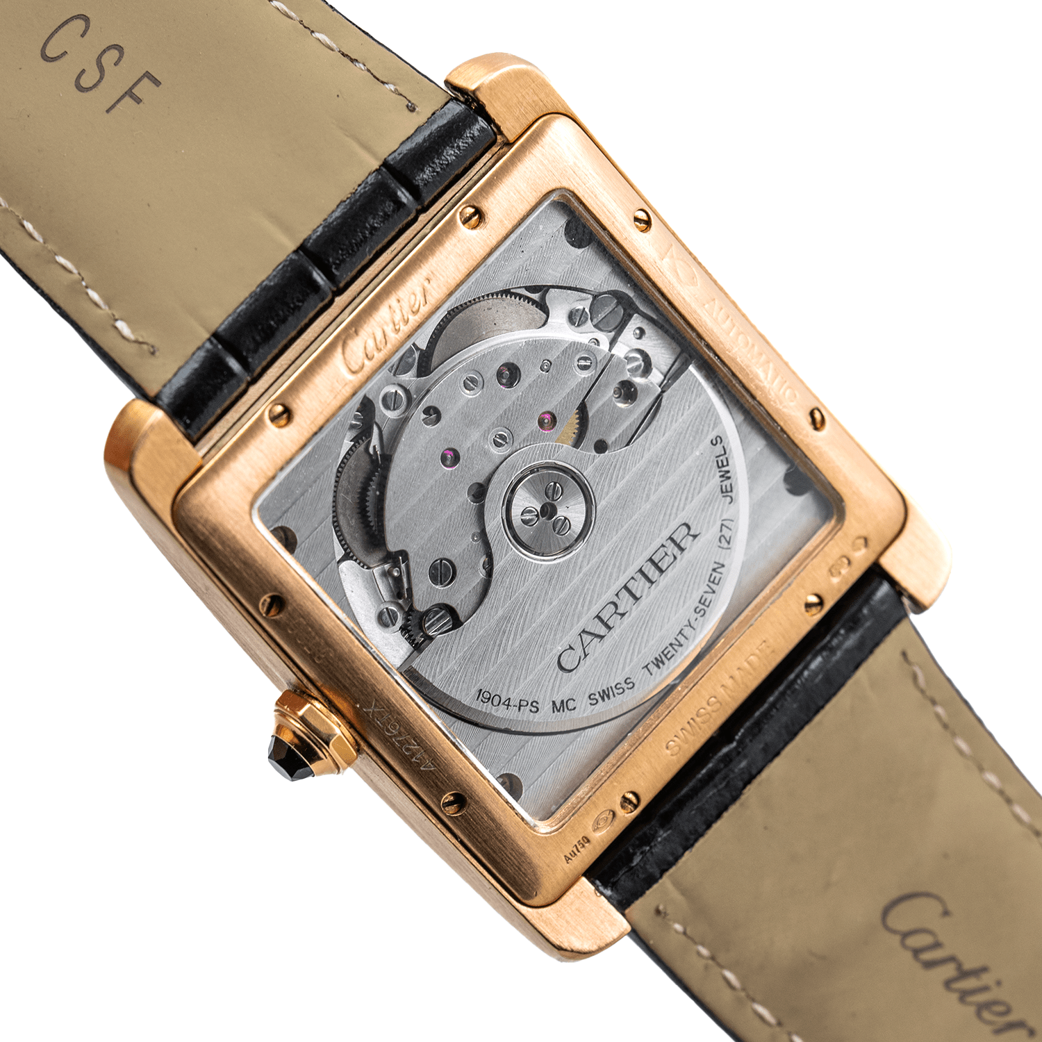 Cartier Tank MC Or Rose 18k Occasion - Daniel de Guy