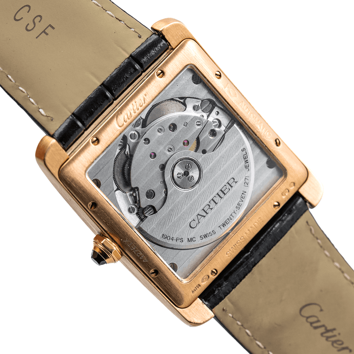 Cartier Tank MC Or Rose 18k Occasion - Daniel de Guy