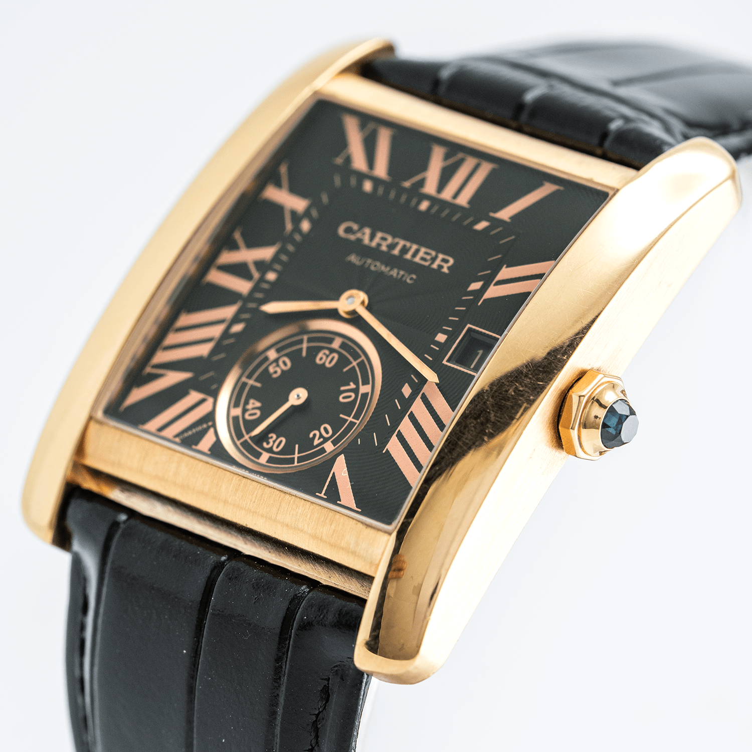 Cartier Tank MC Or Rose 18k Occasion - Daniel de Guy