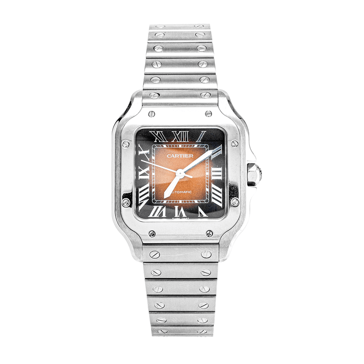 Cartier Santos Moyen Modèle Brun - Daniel de Guy