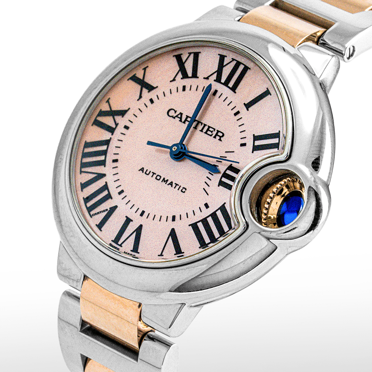 Montre Cartier Ballon Bleu Bicolore MM Aut. Occasion - Daniel de Guy