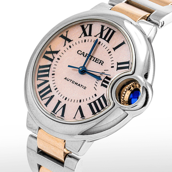 Montre Cartier Ballon Bleu Bicolore MM Aut. Occasion - Daniel de Guy