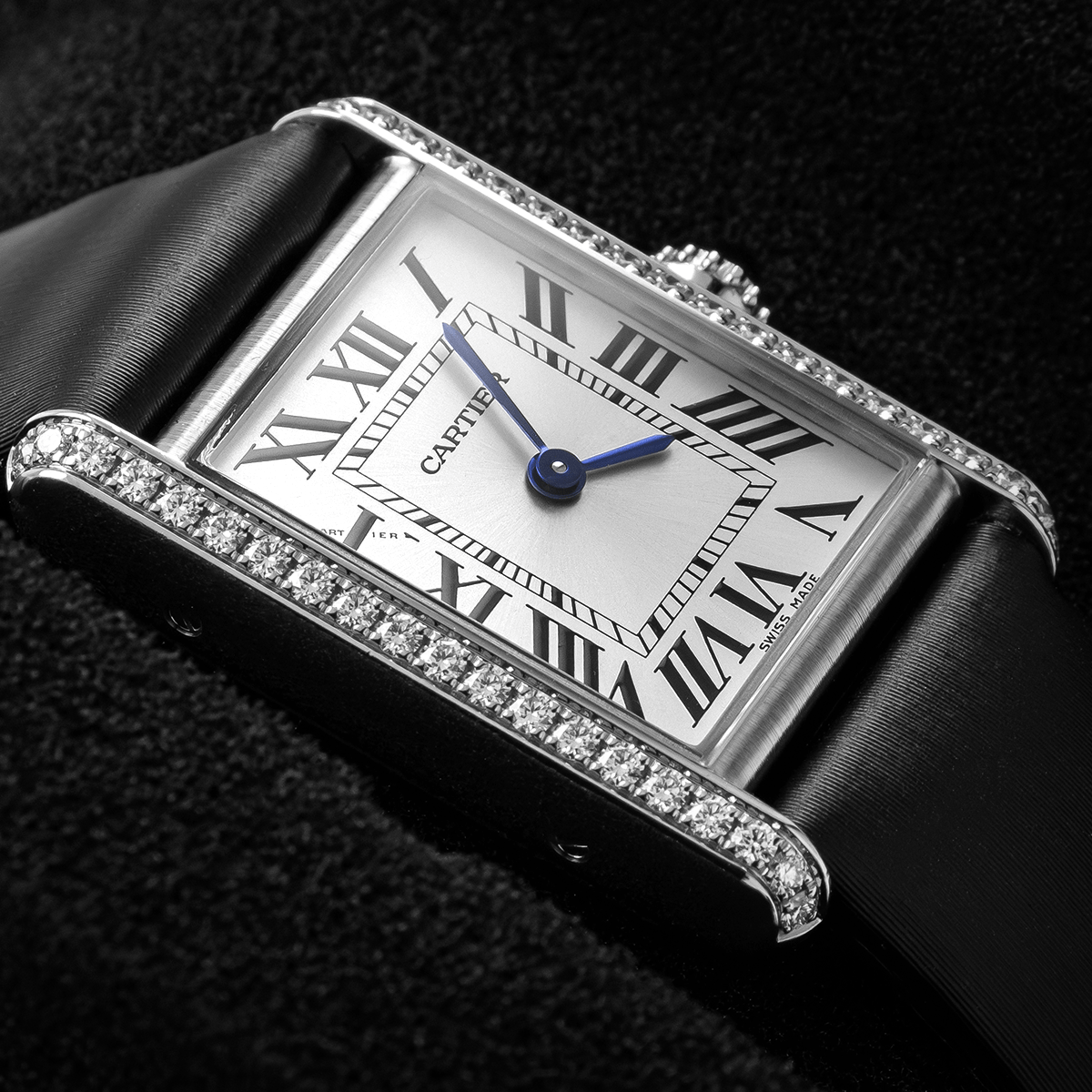 Montre Cartier Must PM Neuve Diamants - Daniel de Guy