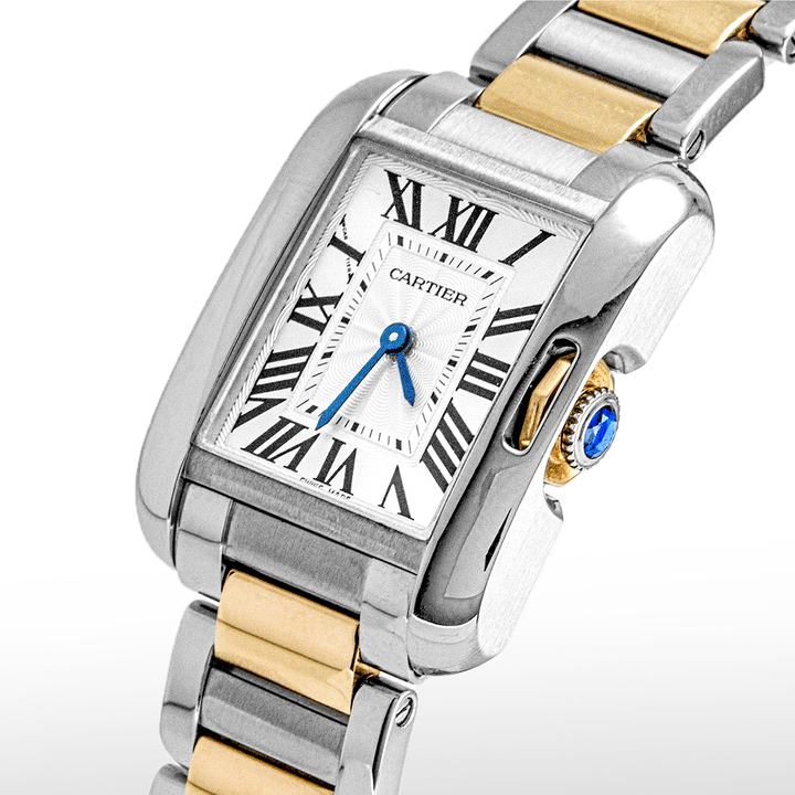 Cartier Tank Anglaise Mini Bicolore Occasion - Daniel de Guy