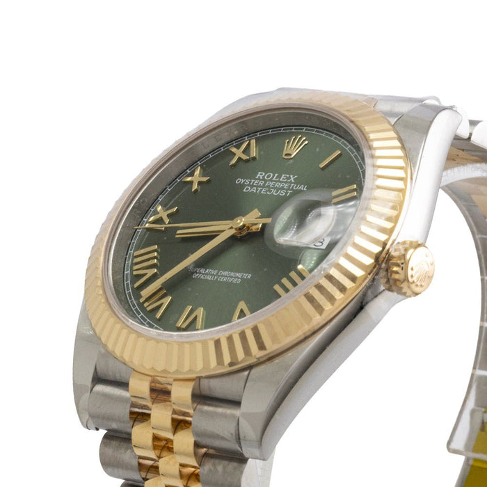 Rolex Datejust 41 mm TwoTone or jaune 18k Neuve