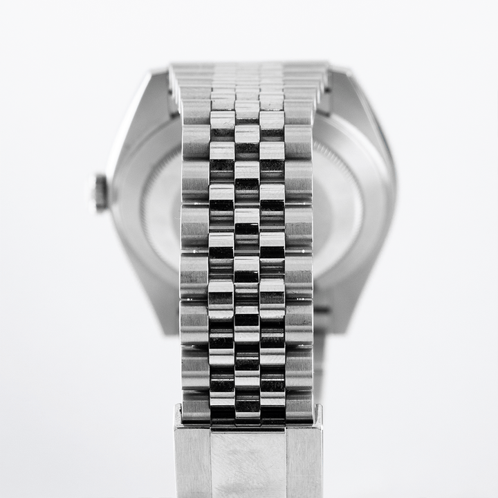 Rolex Datejust Neuve 41mm Neuve Bleu index diamants - Daniel de Guy