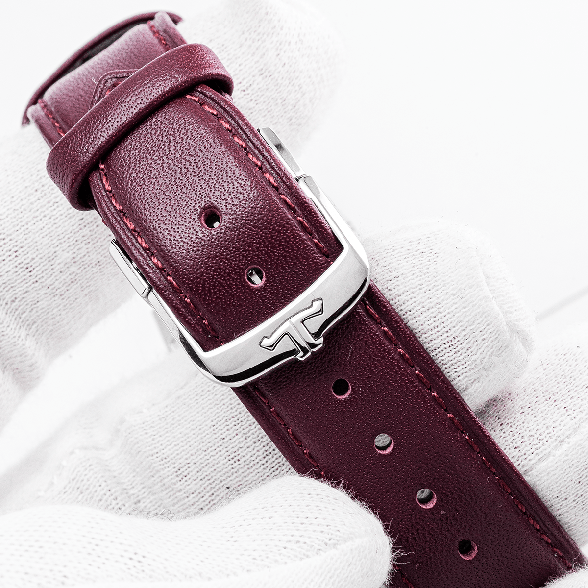 Jeager - LeCoultre Reverso Tribute Monoface Small Seconds Bordeaux - Daniel de Guy