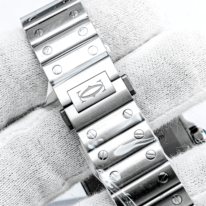 Cartier Santos Moyen Modèle Verte - Daniel de Guy