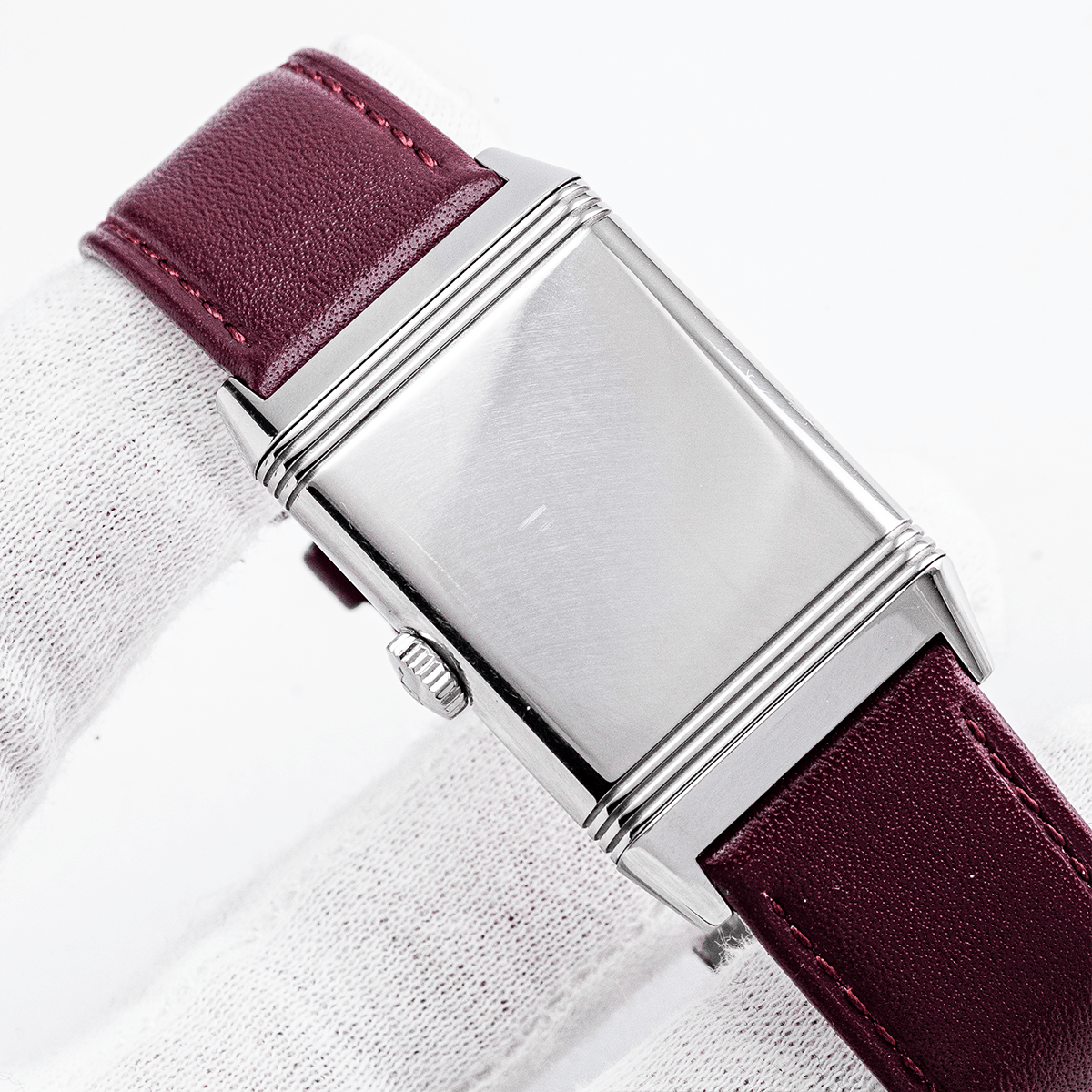 Jeager - LeCoultre Reverso Tribute Monoface Small Seconds Bordeaux - Daniel de Guy
