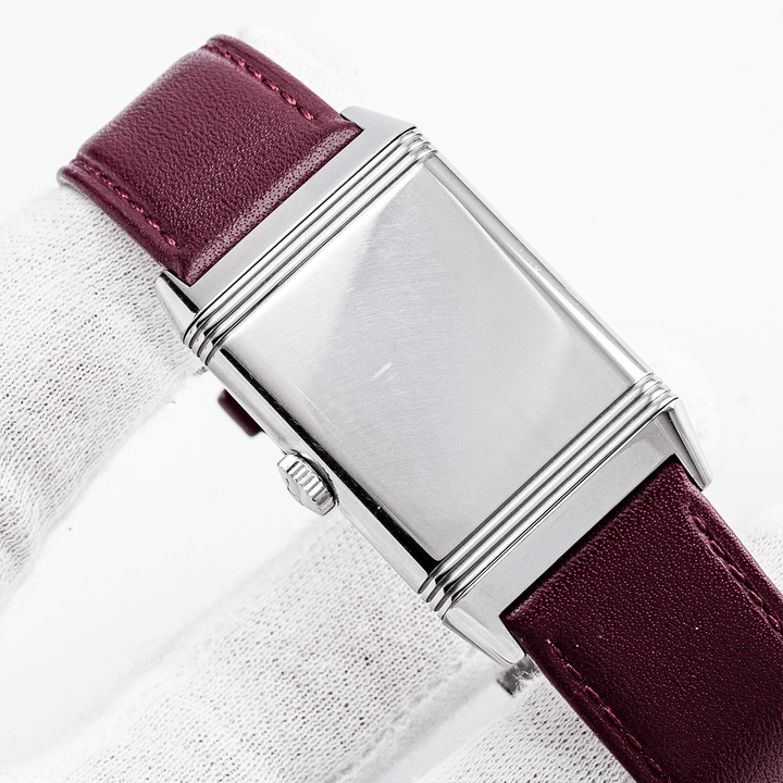 Jeager - LeCoultre Reverso Tribute Monoface Small Seconds Bordeaux - Daniel de Guy