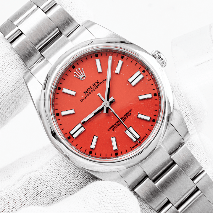 Rolex Oyster perpetual 41mm Corail Neuve 2021 - Daniel de Guy