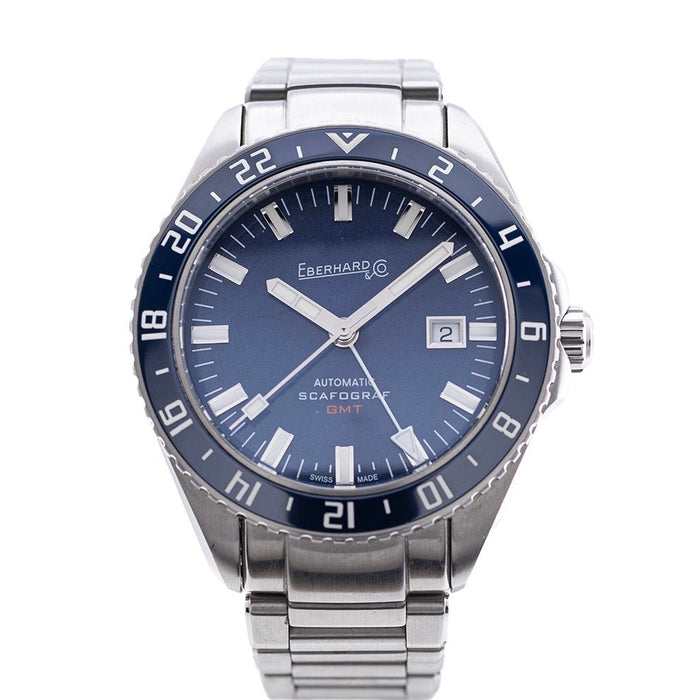 Eberhard Scafograf GMT, gebraucht