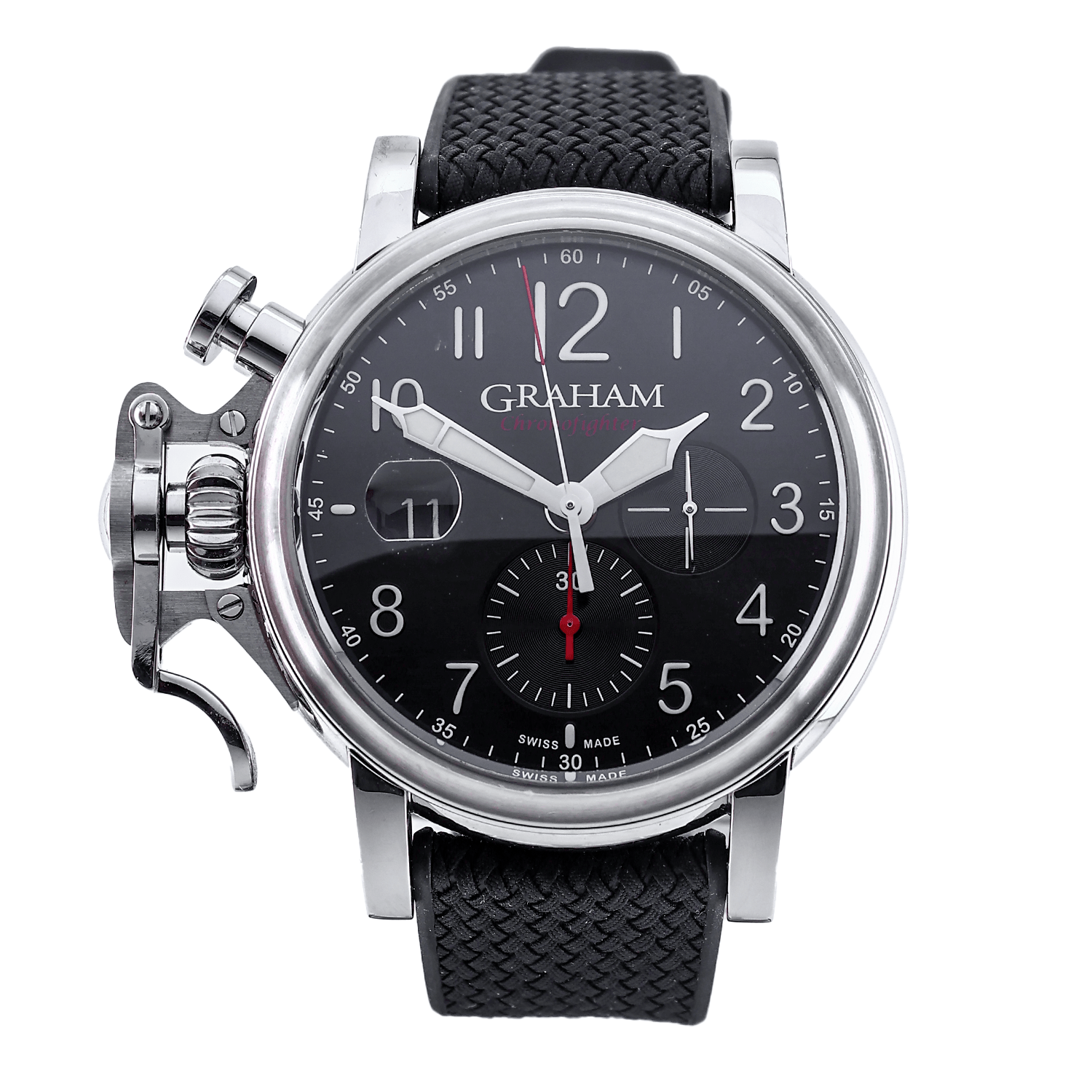 Montre Graham Chronofighter acier occsion 2020 - Daniel de Guy