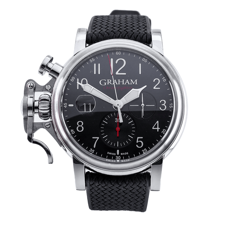Montre Graham Chronofighter acier occsion 2020 - Daniel de Guy