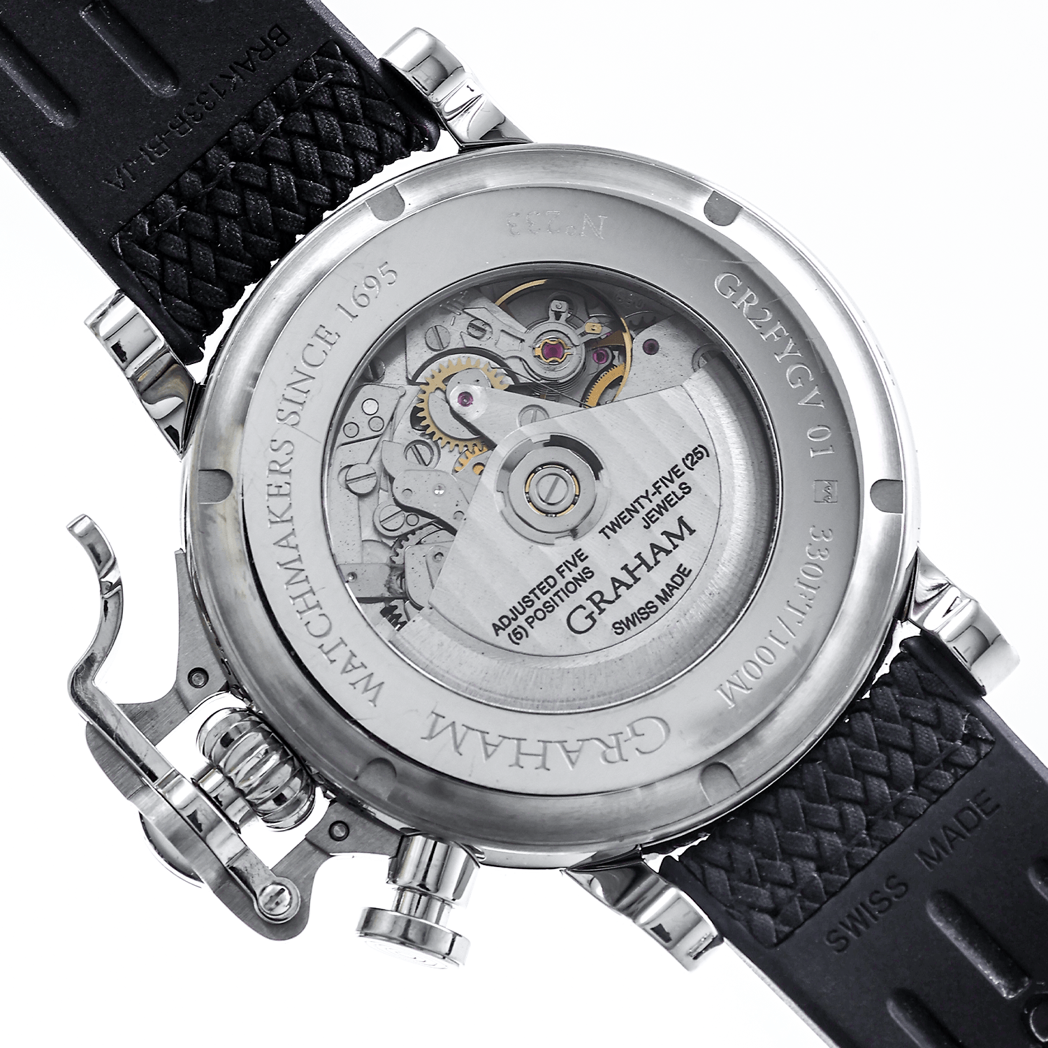 Montre Graham Chronofighter acier occsion 2020 - Daniel de Guy