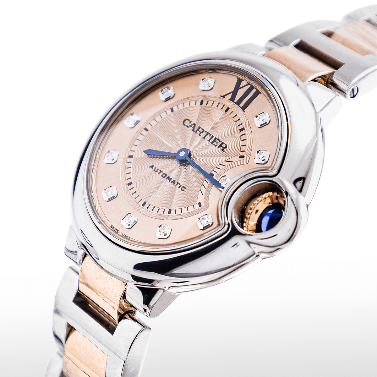 Montre Cartier Ballon Bleu Bicolore MM Occasion - Daniel de Guy