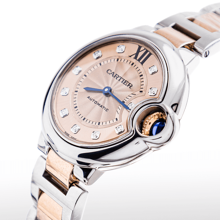 Montre Cartier Ballon Bleu Bicolore MM Occasion - Daniel de Guy