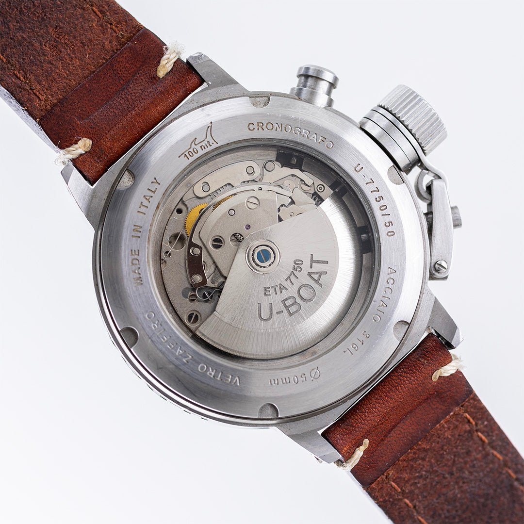 Montre U - Boat Italo Fontana Chrono Automatiqque Occasion - Daniel de Guy