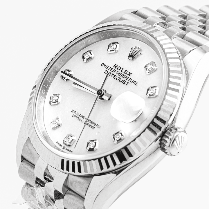 Montre Rolex Datejust 36mm MOP Diamants Neuve 2024 - Daniel de Guy
