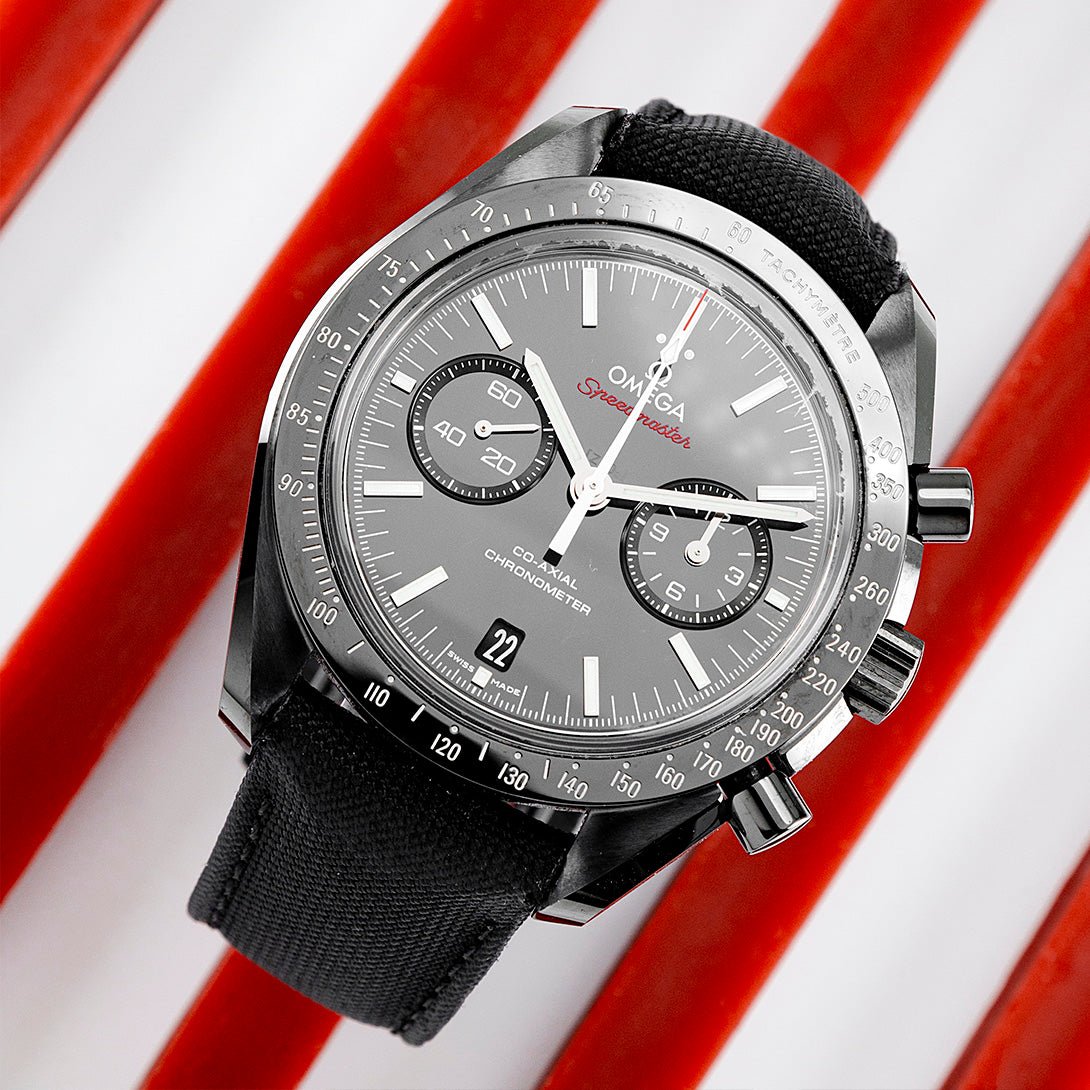 Omega Speed Master Moonwatch Dark Side Of The Moon Occasion - Daniel de Guy