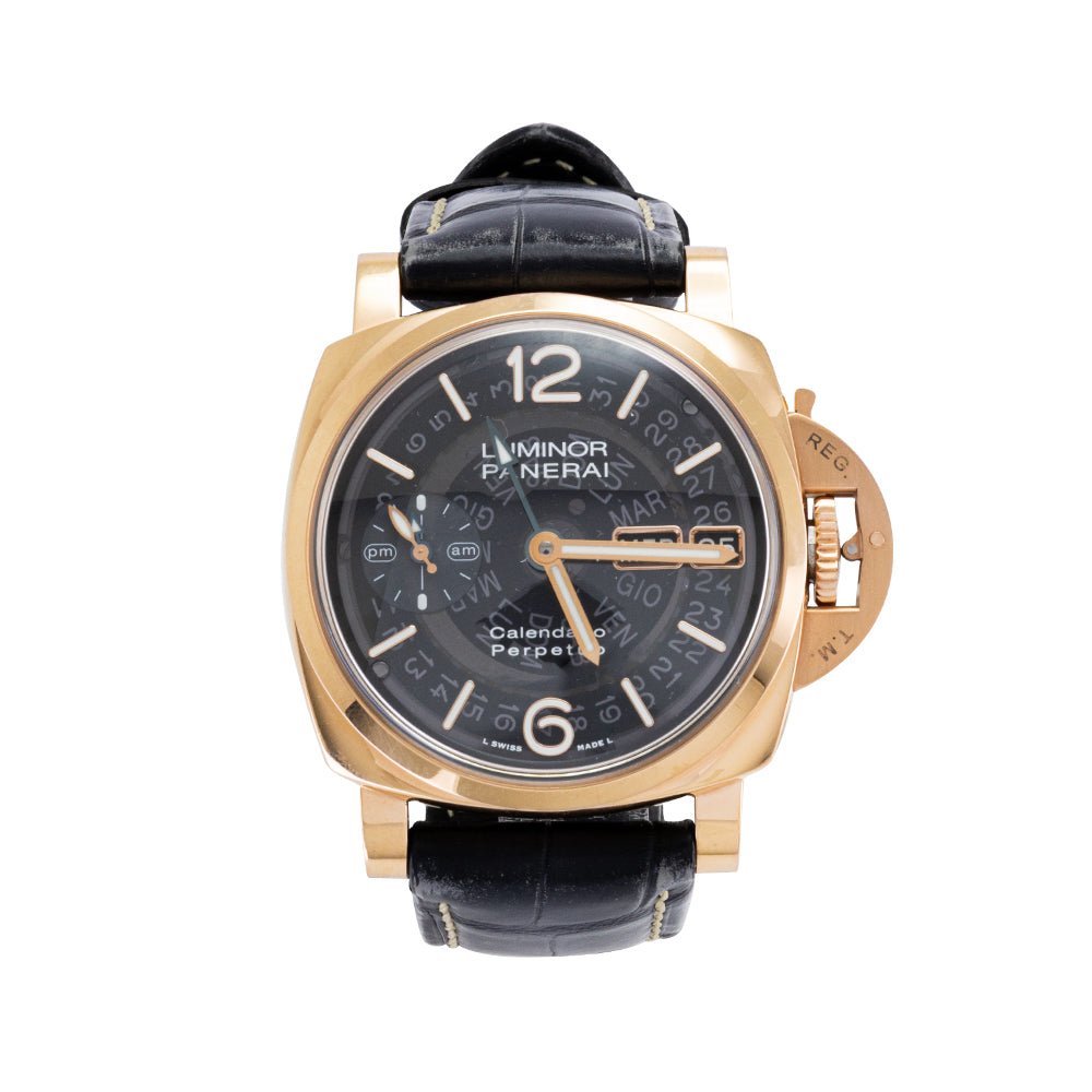 Panerai Luminor Marina Perpetuo GMT Or rose 18k Limited - Daniel de Guy