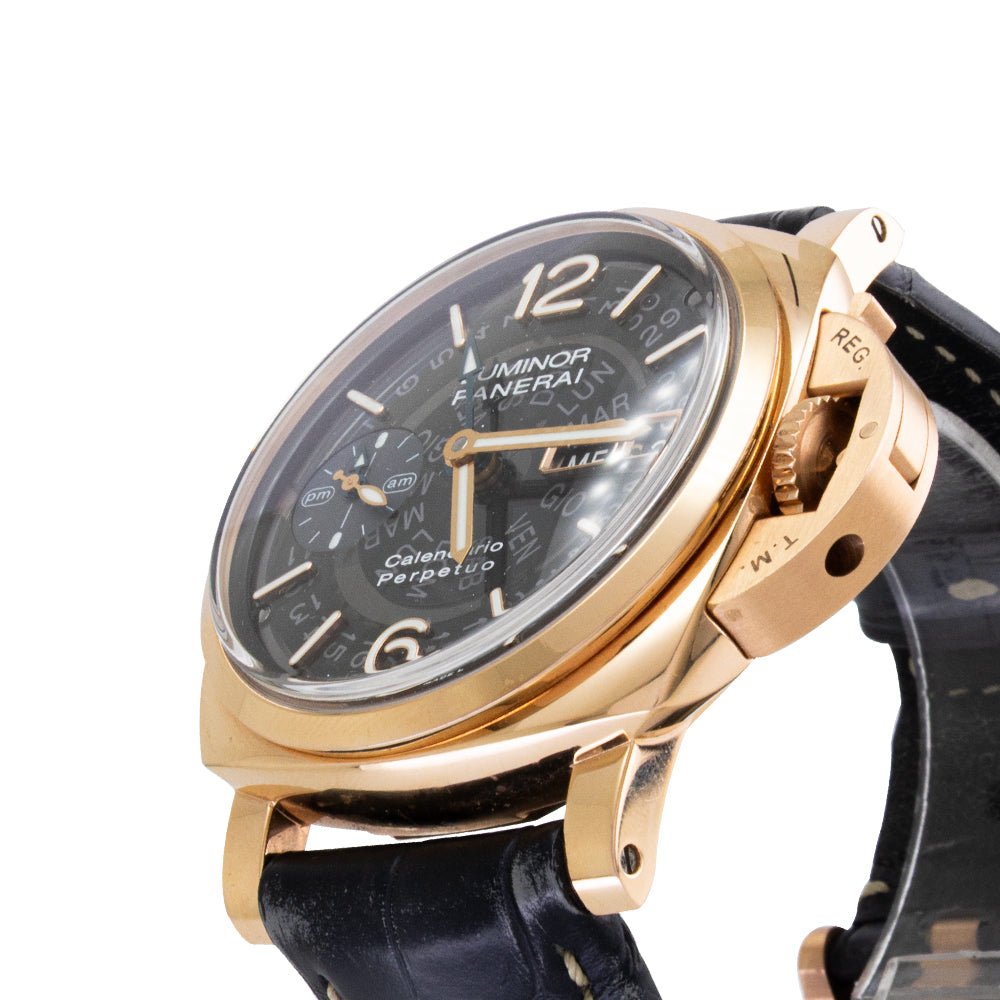 Panerai Luminor Marina Perpetuo GMT Or rose 18k Limited - Daniel de Guy