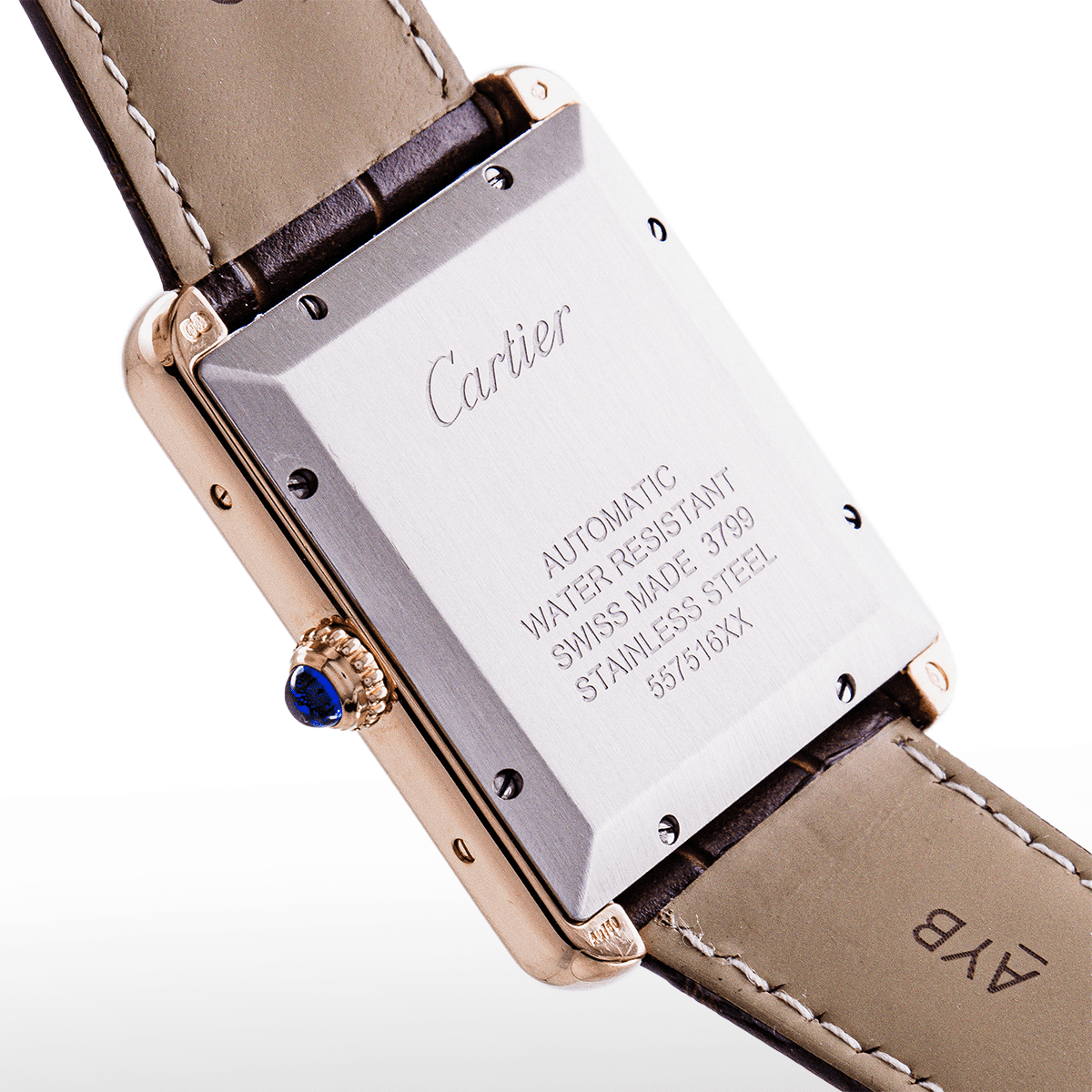 Montre Cartier Tank Solo GM Or Rose 18k Occasion - Daniel de Guy