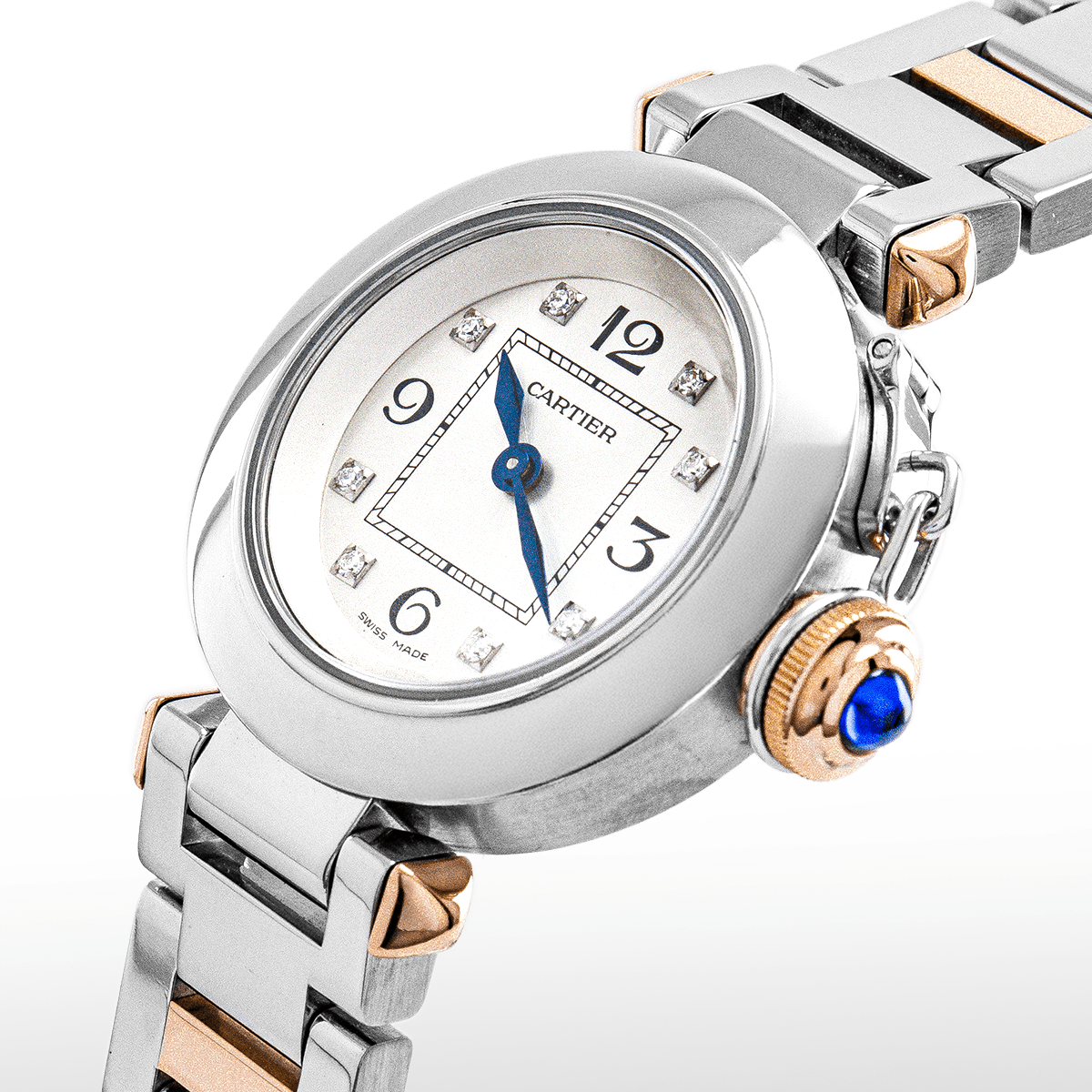 Montre Cartier Miss Pasha Bicolore Occasion - Daniel de Guy