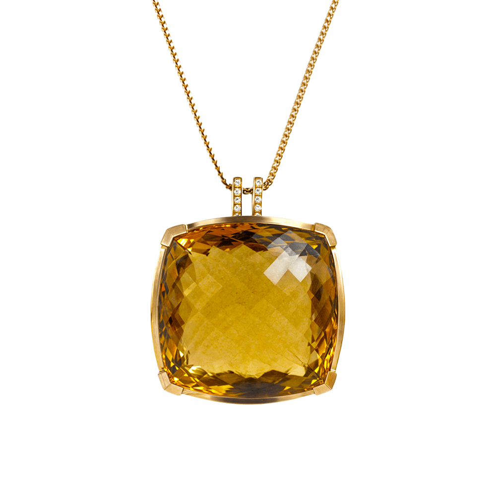 Pendentif Citrine - Daniel de Guy