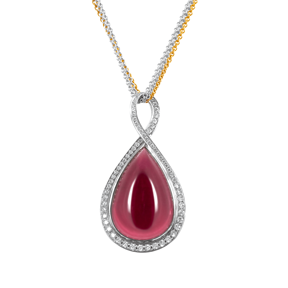 Pendentif Rubellite - Daniel de Guy