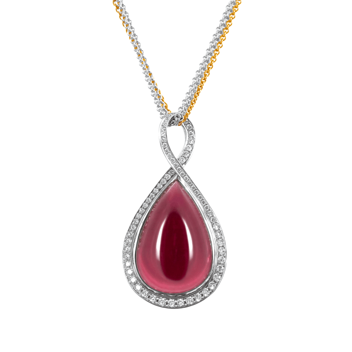 Pendentif Rubellite - Daniel de Guy