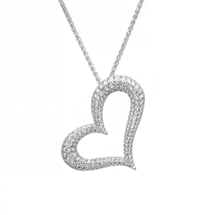 Pendentif Cœur de Diamants - Daniel de Guy