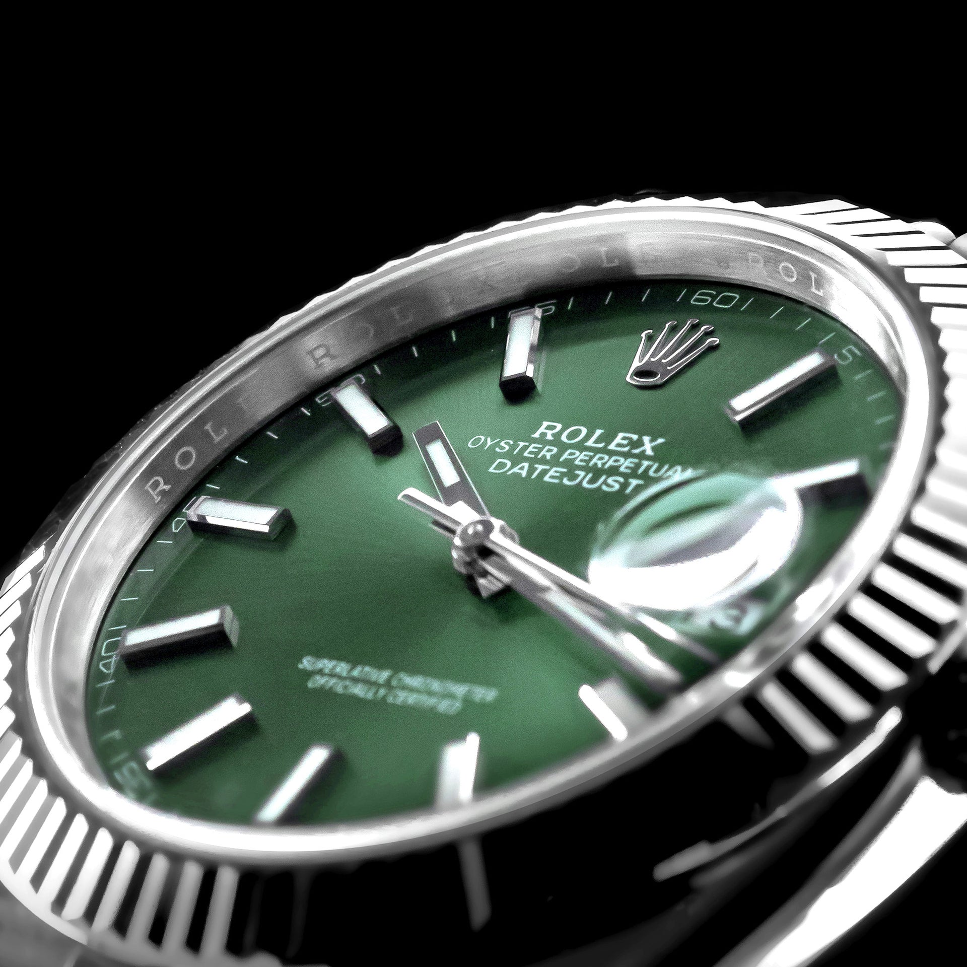 Rolex Datejust 41mm Vert Menthe Neuve 06/2024 - Daniel de Guy