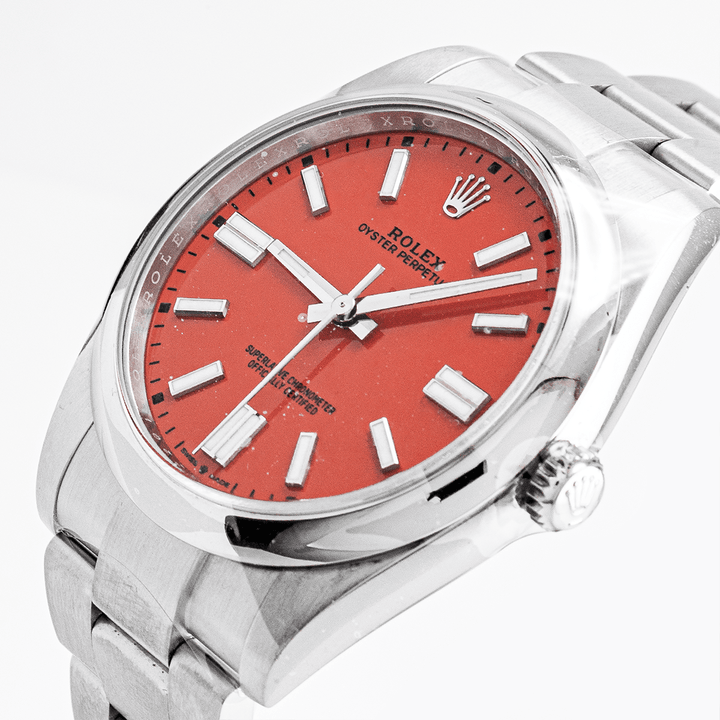 Rolex Oyster perpetual 41mm Corail Neuve 2021 - Daniel de Guy