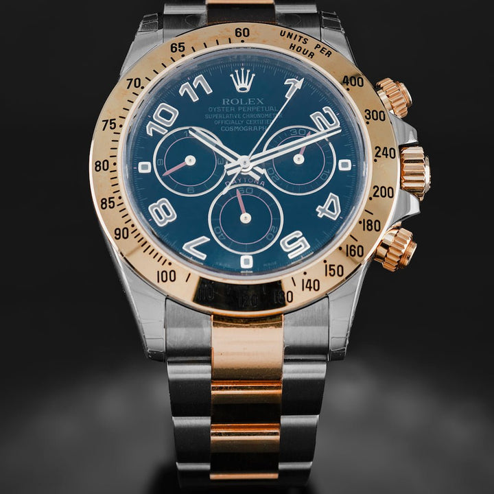 Rolex Cosmograph Daytona Two-Tone Neuve Stickée - Daniel de Guy