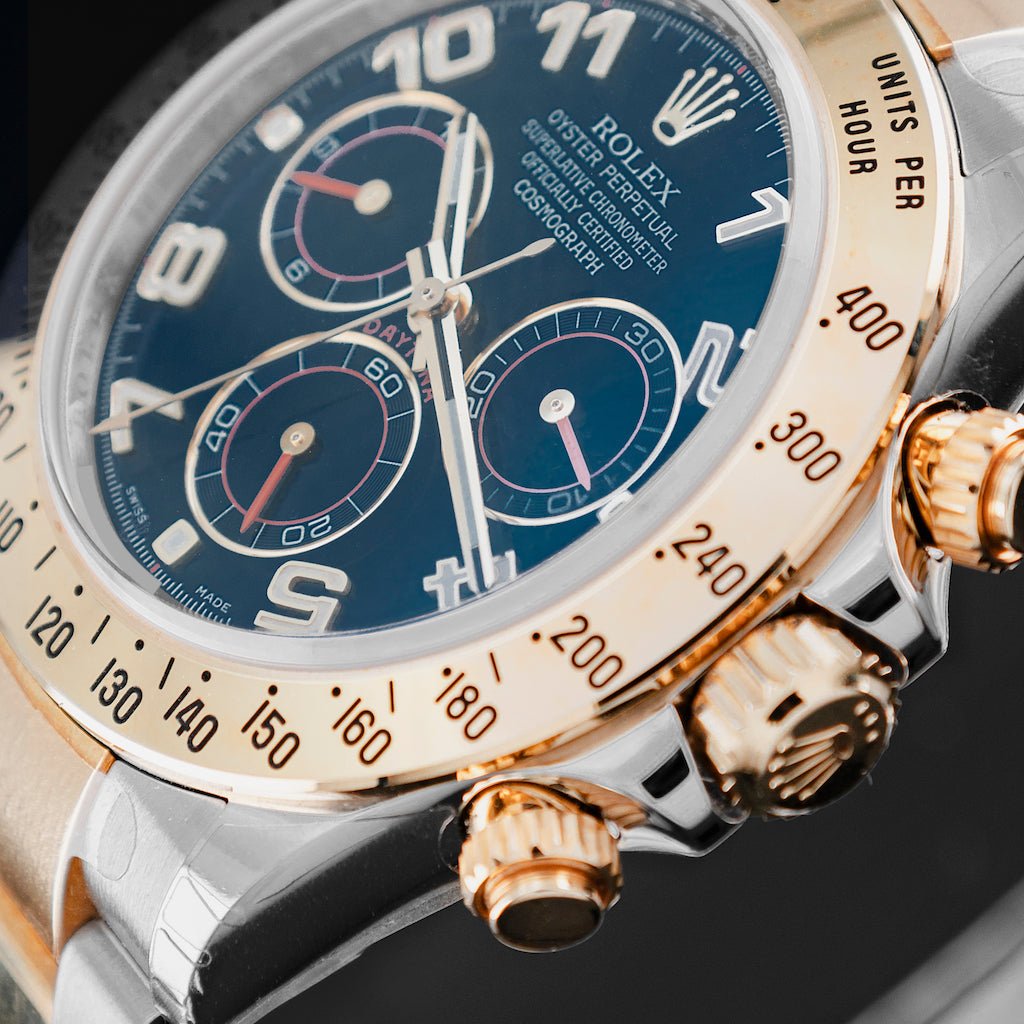 Rolex Cosmograph Daytona Two-Tone Neuve Stickée - Daniel de Guy
